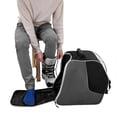 thumbnail image 1 of thinsony Ski Boot Bag Lightweight with Shoulder Straps Travel Boot Bag for Gloves, 1 of 9