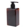 thumbnail image 1 of Botella de Bomba Vacía PETG de 280 Ml, Recipiente Recargable para Loción de Champú, Jabón de Manos, Jabón para Platos, Jarabes de , marrón Yinane Botella de champú, 1 of 7