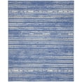 thumbnail image 3 of Nourison Whimsicle Bohemian Eclectic Light Blue Ivory 7' x 10' Area Rug, (7' x 10'), 3 of 9
