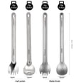 thumbnail image 2 of Spoon,Set Portable And Spork Cutlery Dinner Spoon Cutlery Set Portable Handle Spoon And Dinner Spoon Cutlery Spoon Cutlery Picnic Spork Cutlery Set Mewmewcat, 2 of 7