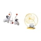thumbnail image 5 of Esculturas de elefantes, figuras de cerámica, adornos de escritorio, estatuas de hojas, de arte de hierro, imagen suave, adecuadas para regalar,, 5 of 8