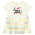 thumbnail image 3 of Inktastic Book Lover I Love Reading Girls Baby Dress, 3 of 5