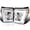 Chrome Housing Clear Lens, variant on Spec-D Tuning Chrome LED Projector Headlights Compatible with 2011-2016 Ford F250 F350 F450 F550 Super Duty, Left + Right Pair Headlamps Assembly