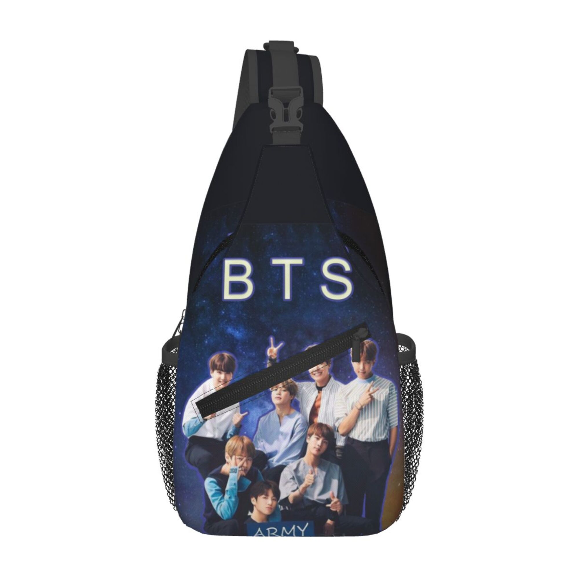 Kpop BTS Sling Bag Crossbody Sling Backpack Chest Bag Daypack