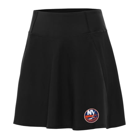 Women s Antigua Black New York Islanders Chip Skort