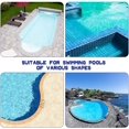 thumbnail image 5 of Corner and Step Pool Round Brush, Pool Step and Corner Brush, 180 Degree Rotation Handle Scrub Brush for Ground Swimming Pools, Spas, Hot Tubs, 1-1/4 Pole Connection (1 Piece), 5 of 5