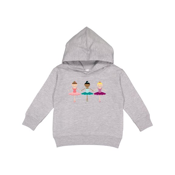 Inktastic Little Ballerina Trio Toddler Hoodie