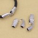 thumbnail image 5 of 10 pares de accesorios de joyería DIY con hebillas de conexión de cabeza de serpiente, cierres de cuerda de cuero delicados, cierres creativos de cuerda de cuero para hacer joyas DIY (estilo mixto), 5 of 5
