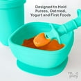 thumbnail image 7 of Re-Play Dip n ReDip Feeding Tool, Toddler Feeding Supplies, Aqua, 2 Pack, 7 of 7
