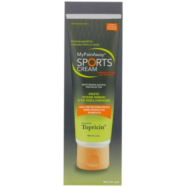 Topricin MyPainAway Sports Cream 3 oz