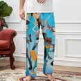 thumbnail image 3 of Phineas And Ferb Pajamas Pants 3D Printing Wide Leg PJ Pant Loungewear Casual Comfy Sleepwear Lounge Pants for Men WomenM, 3 of 9
