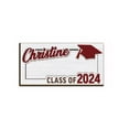 thumbnail image 2 of Langgg Graduation Money Holder Wooden Secure Cash Holder For Class Of 2024 Can Accommodate 10 To 15 red, 2 of 6