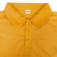 thumbnail image 6 of YLSDY Button Collared Shirts for Men Short Sleeve Button Down Waffle Henley Shirt Solid Color Casual Golf Workout Tee Top Big and Tall Yellow M, 6 of 8