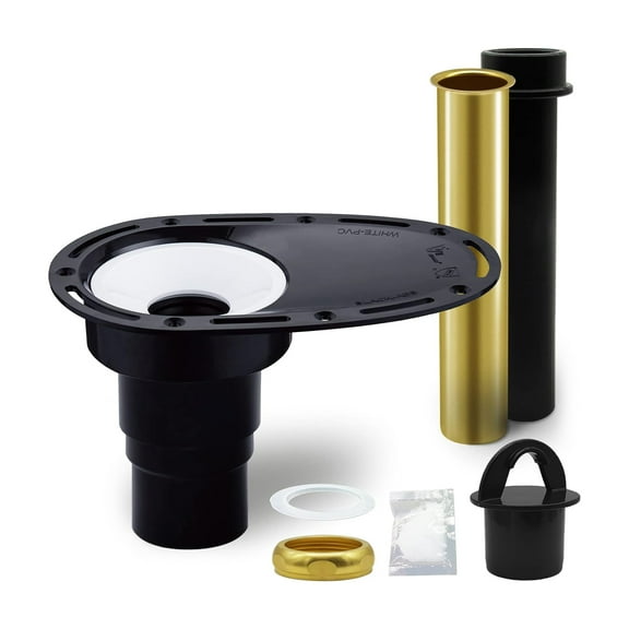 Quick Install Freestanding Tub Drain set With Brass Tailpiece Islands Drain Syste Designs for Hassle Frees Bathtub setups