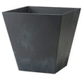 thumbnail image 1 of Planter, Water-minder, Black, 8" Square, Novelty, 35088, 1 of 2