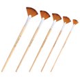 thumbnail image 2 of 5 Pcs Pinceaux Portables Multi-Fonctions Pinceaux Ventilateurs Professionnels Pinceaux Aquarelle, 2 of 8