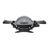 Weber Q 120 - Barbeque grill - gas - 213 sq.in - silver