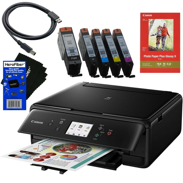Canon PIXMA TS6020 Wireless All-in-One Compact Inkjet ...