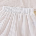 thumbnail image 4 of kpoplk Toddler Baby Girl Clothes Ruffle Sleeveless Strap Dress Tank Shorts Set Summer Outfits Size 5-6 Years,Yellow, 4 of 7