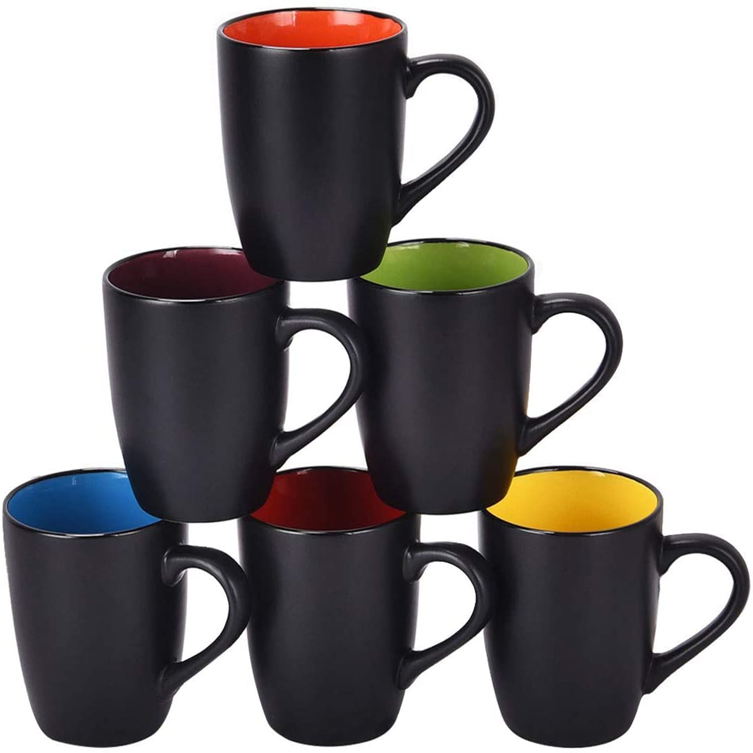 11 oz Multicolor 3dRose mug_58529_4Cheeseburger n Fries Two Tone Black Mug