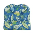 thumbnail image 5 of Blazing Needles 19-inch Rounded Back Indoor/Outdoor Chair Cushion - 19" x 19" Skyworks Caribbean, 5 of 5