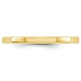 thumbnail image 3 of Finest Gold 14K Yellow Gold 2 mm LTW Flat Band, Size 9, 3 of 4