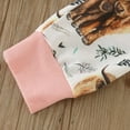 thumbnail image 4 of Youmylove Toddler Boys Girls Long Sleeve Letter Prints T Shirt Pullover Tops Cartoon Pants Outfits Toddler Girl Clothes, 4 of 8
