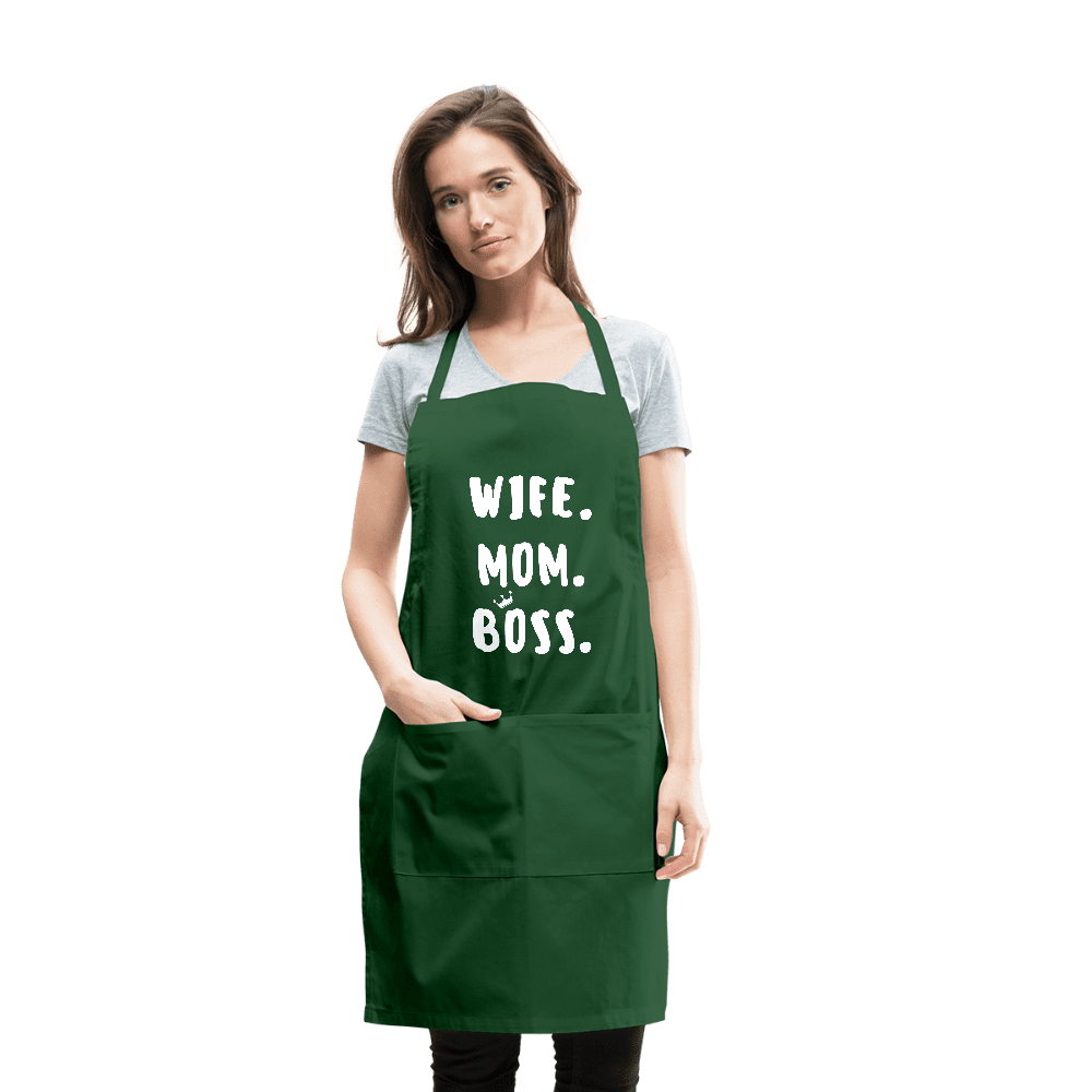 Tired as a Mother Kitchen Apron Pocket Cooking Gift for Mothers Day Christmas 