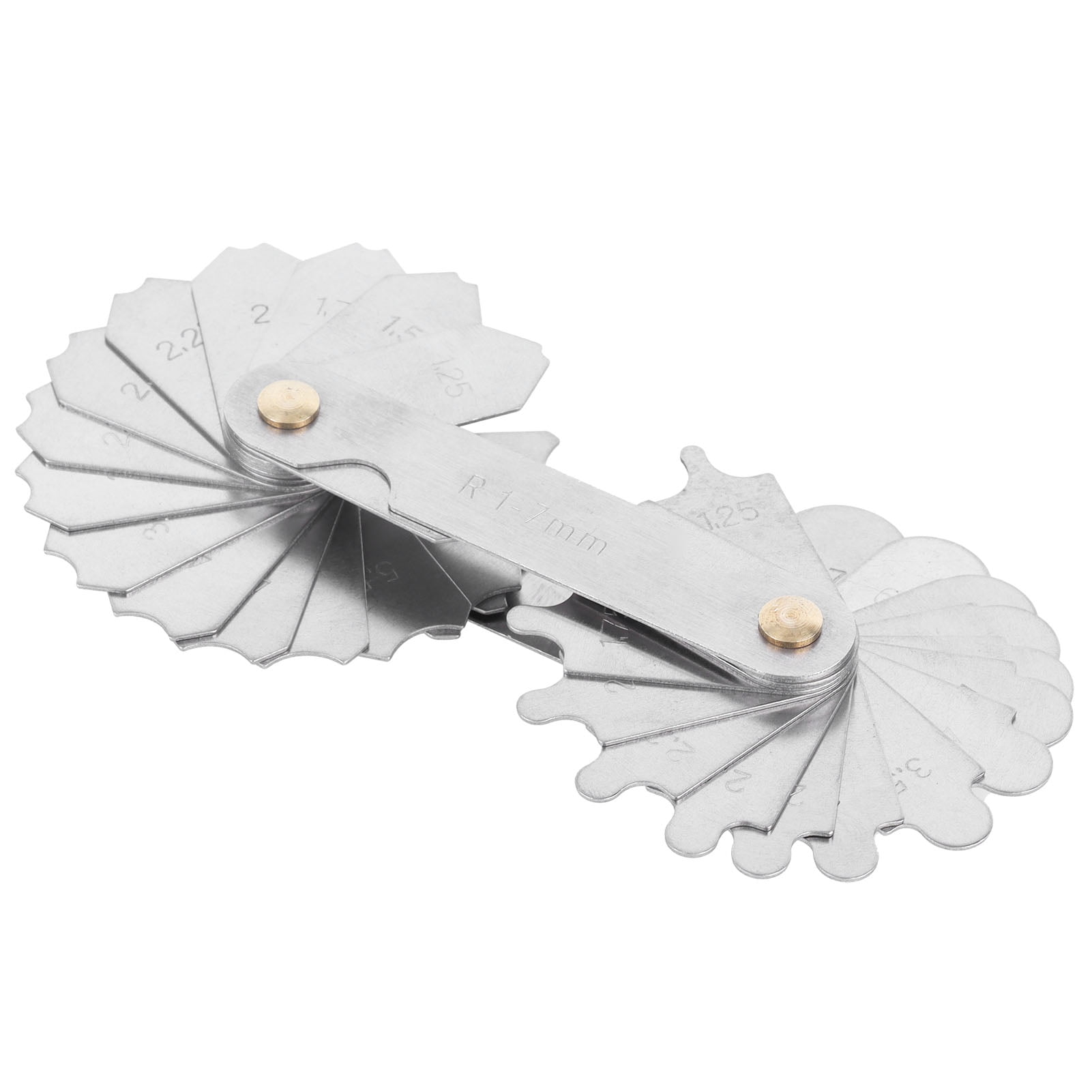 Alloy Steel Radius Gauge, R 17MM Radius Gauge Radius Measuring Tool
