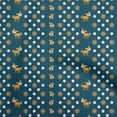 thumbnail image 1 of oneOone Cotton Poplin Twill Teal Blue Fabric Animal Sewing Fabric By The Yard Printed Diy Clothing Sewing Supplies 56 Inch Wide, 1 of 5
