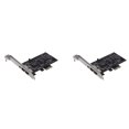 thumbnail image 1 of 2X PCI Express X1 PCI-E FireWire 1394A IEEE1394 Controller Card 3 Port for Desktop,2 x Firewire video card, 1 of 5