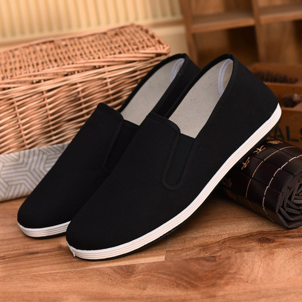 flat work shoes black