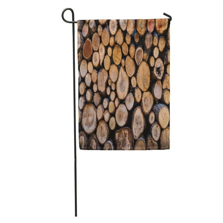 Wood Stove Screens Decorative SIDONKU Silver Lodge Firewood Wood Hunting Fireplace Country Stack Stove Chalet Garden Flag Decorative Flag House Banner 12x18 inch ()