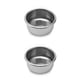 thumbnail image 1 of Bewildely Taza de café de doble polvo, filtro poroso de cocina, portafiltro de repuesto, cesta reutilizable presurizada, filtro Universal Type3 NO3 Bewildely CBP162977, 1 of 6