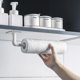 thumbnail image 2 of Soporte plegable de pared, soporte de acero inoxidable para microondas de cocina, 2 uds., 2 of 5
