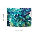 thumbnail image 3 of FCXZI Tropical Leaf Print Tapestry Wall Art for Home Decor 40*30in, 3 of 6