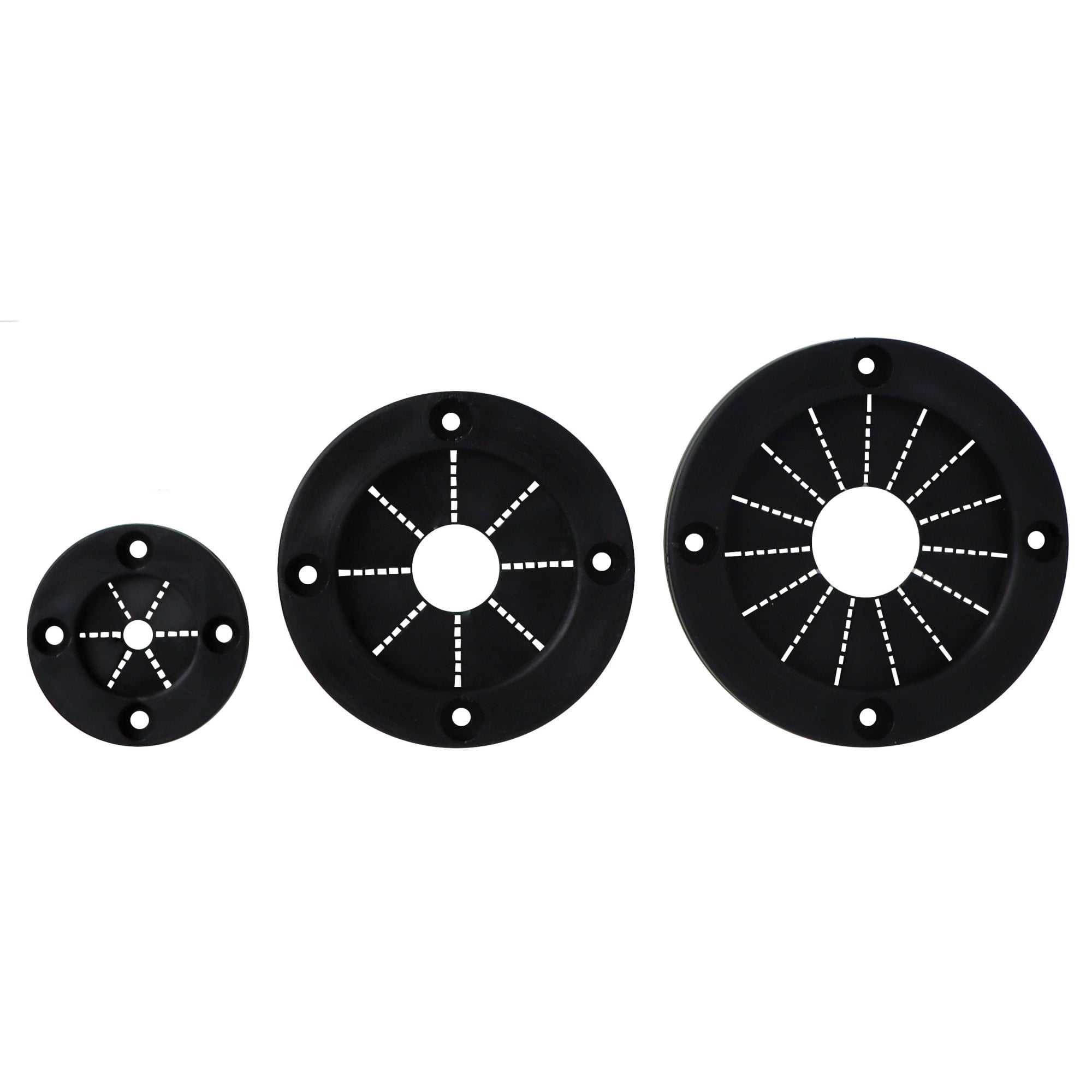 Extreme Max 3005.2172.25 Rigging Grommet - 2", Black, Pack of 25
