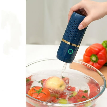 

XDDST Small Fruit Purifier Fruit And Vegetable Cleaning Machine Wireless Food To Agricultural Washing Machine Cleaner Device for Washing Fruits Vegetables Rice Meat and Tableware