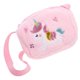 thumbnail image 2 of Bolso de mano de unicornio esponjoso y peludo, bolso cruzado de peluche, bolso de unicornio para niñas, 2 of 5