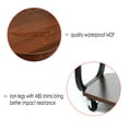 thumbnail image 5 of Lusimo 2 Tier Side Table Round Wood Coffee End Table with Storage Rack Sofa Side Table for Living Room Bedroom Corner, 5 of 10