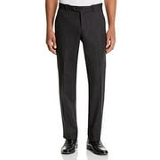 Bloomingdale's CHARCOAL Wool Melange Classic Fit Pants, US 33x30