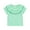 Mint Green, variant on JoyHoop Baby Girl Blouse Toddler Ruffle T-Shirts Kids Girl Solid Color Tee Casual Tops for Girls
