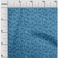 thumbnail image 2 of oneOone Tissu en Viscose Chiffon Bleu Imprimé Matériel de Robe Tissu Imprimé Tissu au Mètre 42 Pouces de Large, 2 of 4