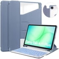 thumbnail image 1 of For Galaxy Tab A11+ Case 360° Rotary Stand PU Leather+Acrylic Tablet Cover (With Keyboa, 1 of 5