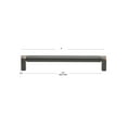 thumbnail image 4 of GlideRite 7-9/16 in. 192mm Center to Center Smooth Bar Pull, Oil Rubbed Bronze, 4 of 4