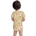 thumbnail image 6 of Rocae Honey Honeycomb for Baby Climbing Clothes Soft Baby Romper for Active Infants Comfortable and Breathable Crawling Jumpsuit Unisex Baby Outfit 3 Months, 6 of 8