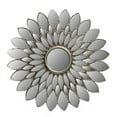 thumbnail image 1 of Benzara ETD-EN112841 Miroir d'Élite avec Cadre en PolyStone&44; Gris, 1 of 1