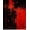 Red Black, Pattern 3, variant on ODIKA Mens Web Men Centered Net Webs Wevs Bold Radiating Strands Border for Small Living Room, Playroom, Bedroom, Easy Care Kids Safe