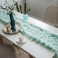 thumbnail image 4 of Nvzi Damask Lace Patchwork Tablecloth Luxury Square Small Table Cover Elegant Floral Embroidered Lace Table Cloth for Party Kitchen Dinning Picnic Decoration (Type I,22"x22"), 4 of 5