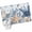 Light Blue Beige, variant on Entryway Rug 2'x3', Blue Starfish Coastal Small Rug for Kitchen Bathroom Door Mat Indoor Entrance, Eucalyptus Summer Nautical Shell Rustic Non-Slip Area Rugs Floor Mats Carpet Front Door Rugs